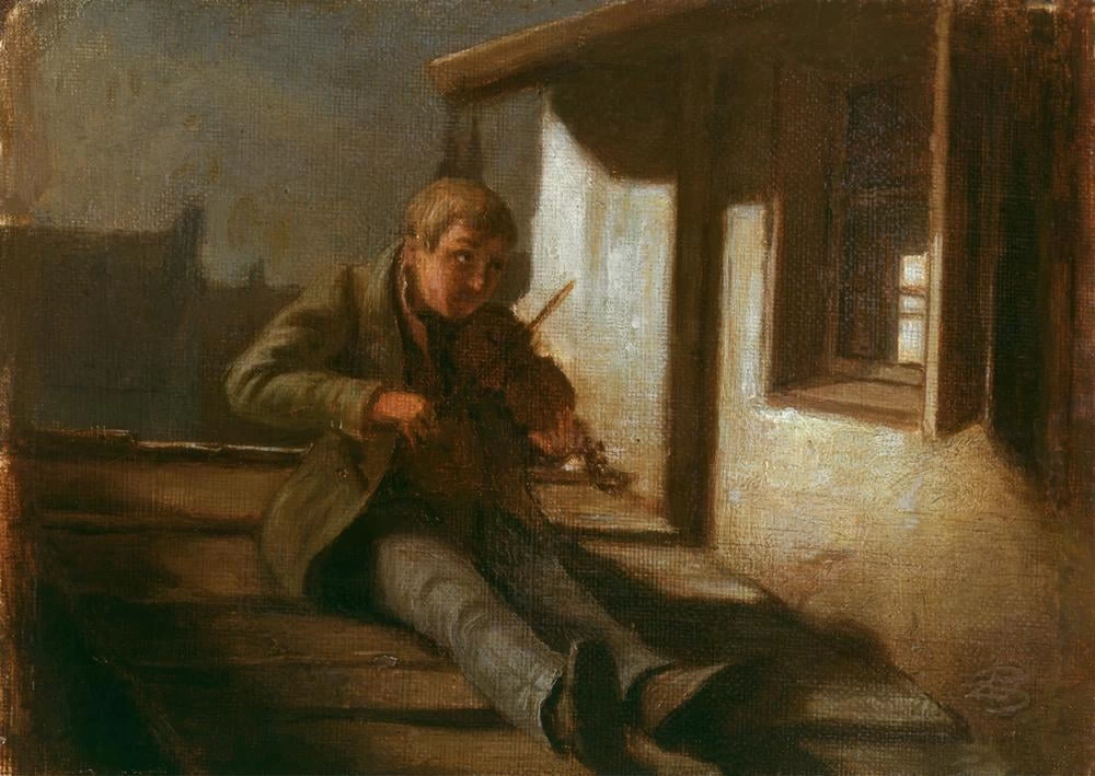 Violinista sul tetto - Leipzig, Museum Der Bildenden Künste